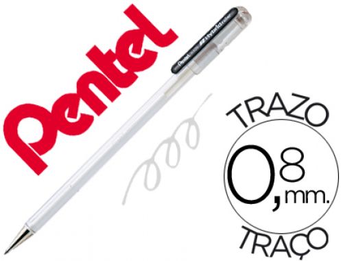 Roller pentel k118 branco , Pentel , 45099 , 4902506060143